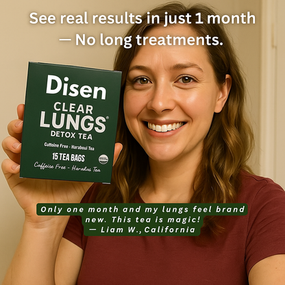 DISEN TEA BAGS FOR LUNG DETOX