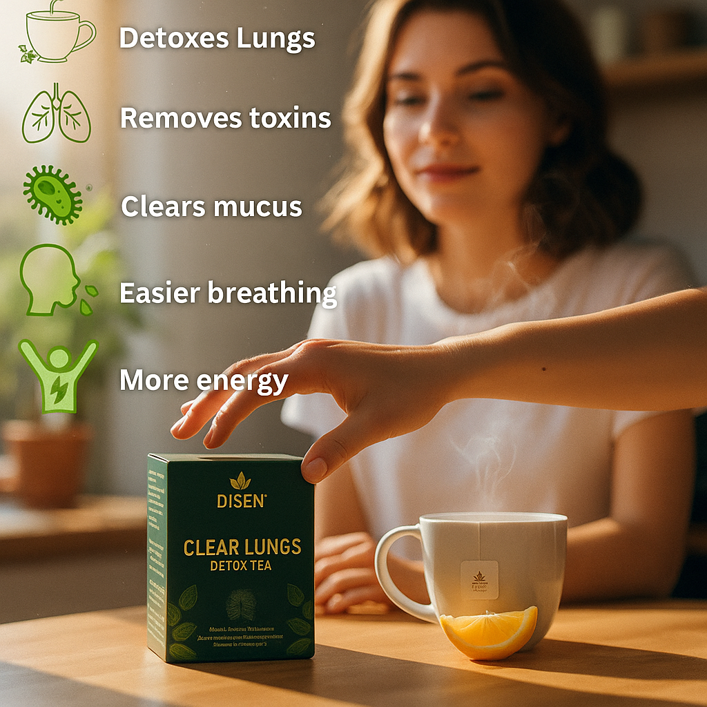 DISEN TEA BAGS FOR LUNG DETOX