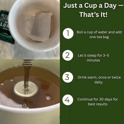 DISEN TEA BAGS FOR LUNG DETOX